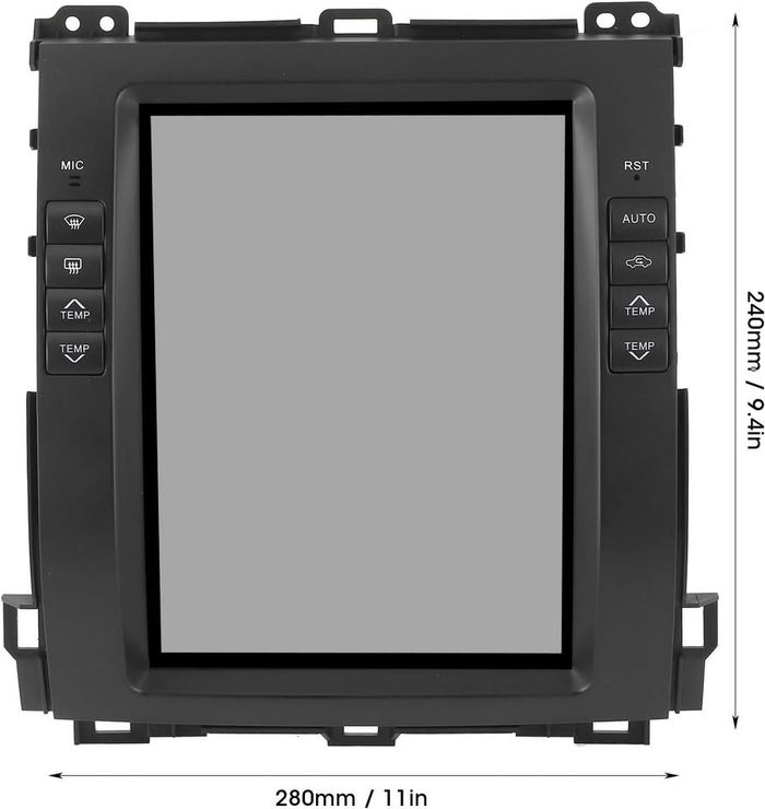 📱 Autoradio multimédia 10,4" pour Toyota Land Cruiser Prado 2002-2009 - photo numéro 4