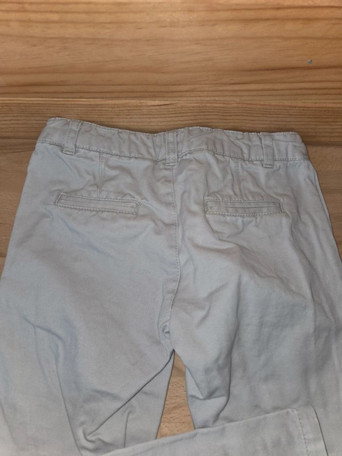 Pantalon type chino blanc taille 6 ans - photo numéro 7