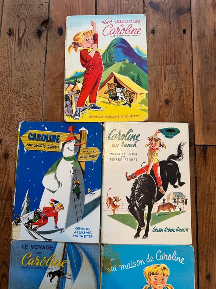 État satisfaisant - Lot de 5 Grands albums Hachette livres bd Caroline Pierre Probst - photo numéro 3