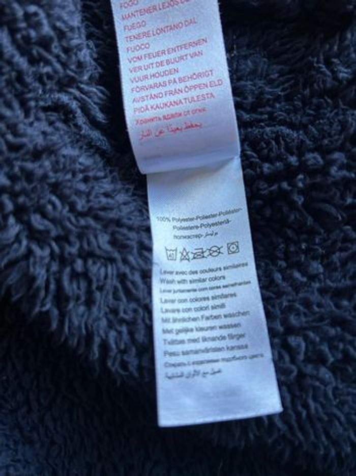 Gilet capuche pilou bleu marine 8 ans Vert baudet - photo numéro 8