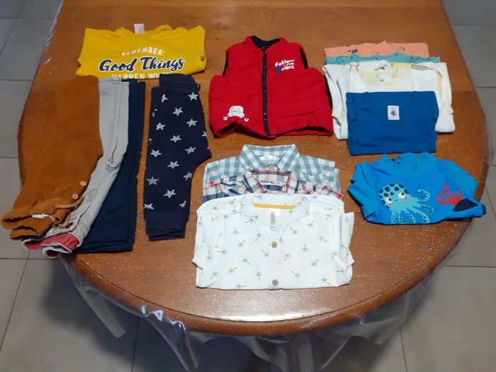 Lot vêtements garcon 6 mois