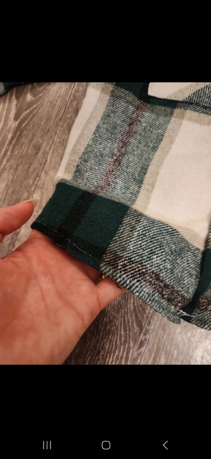 Veste chemise à carreaux - photo numéro 2