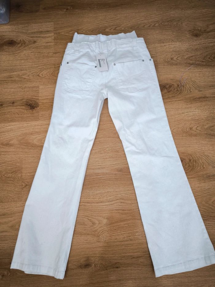 Jeans grossesse taille L(40) neuf fragile - photo numéro 3