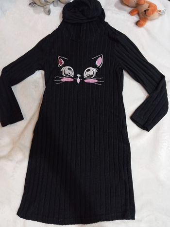 Robe à capuche chat