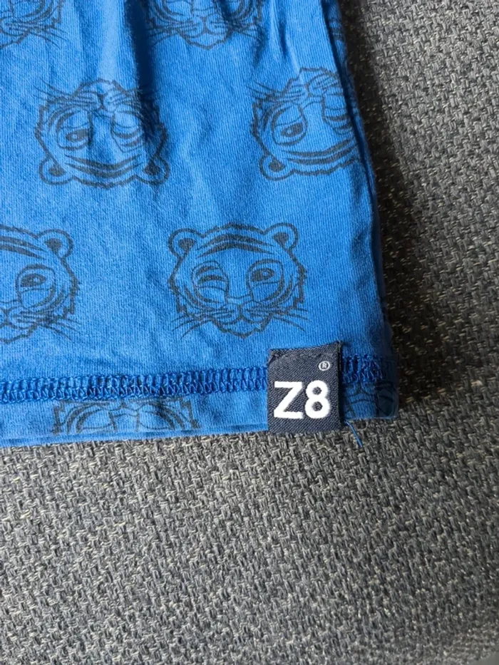 Tee shirt z8 bleu easy tiger 80 cm - photo numéro 2