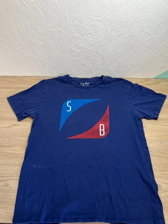 Serge Blanco - Couleur bleu - Taille M - photo numéro 3