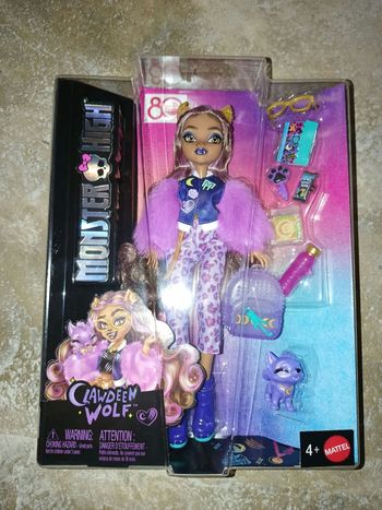 Poupée collection 80 ans de Mattel Monster High Clawdeen Wolf
