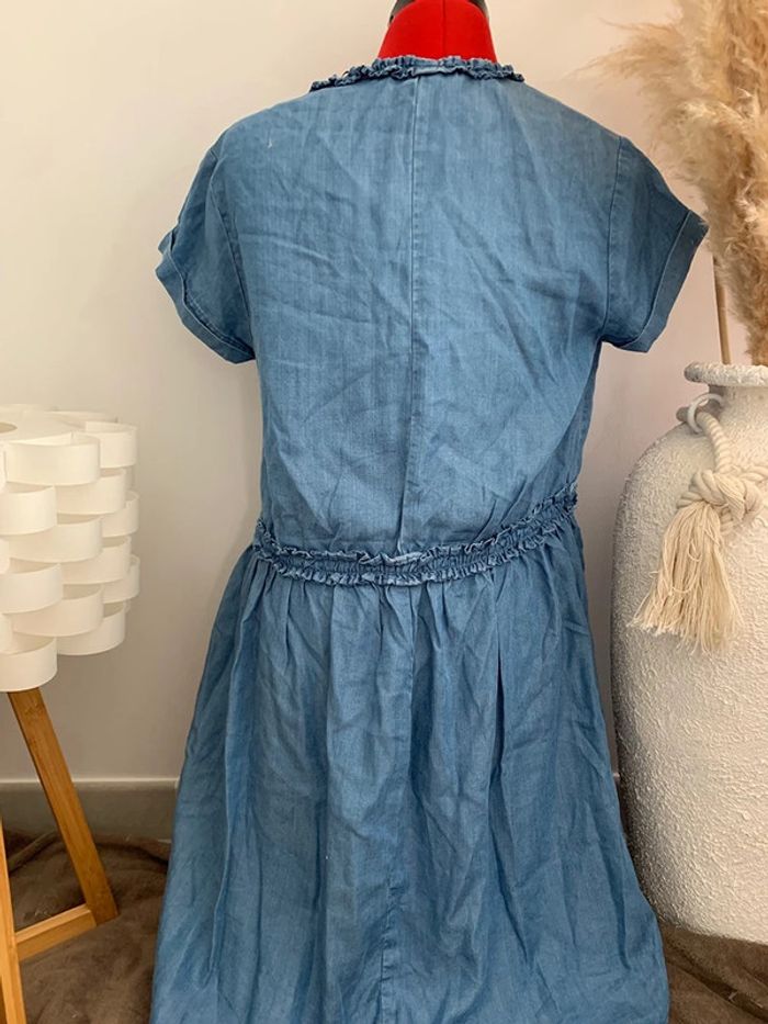 robe d'ete Zara Basic bleu taille S - photo numéro 3