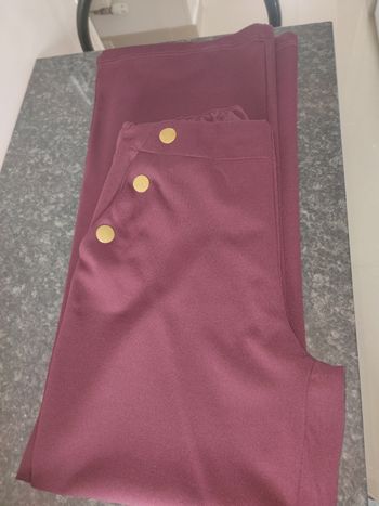 Pantalon jambes larges 