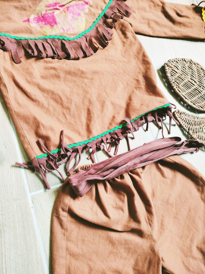 🐴 Déguisement/costume d'Indien avec accessoires pour enfant - photo numéro 3