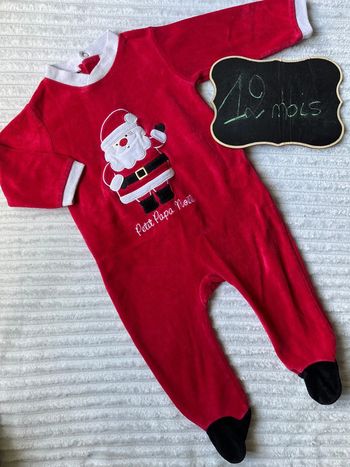 Pyjama père Noël 12 mois
