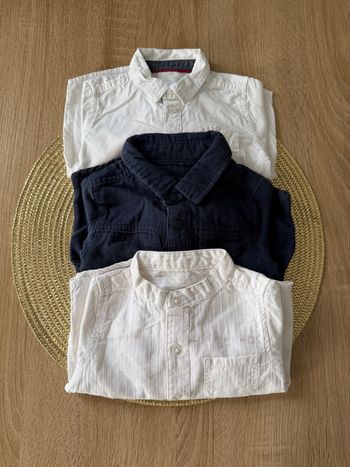 Lots chemise enfants 6 mois