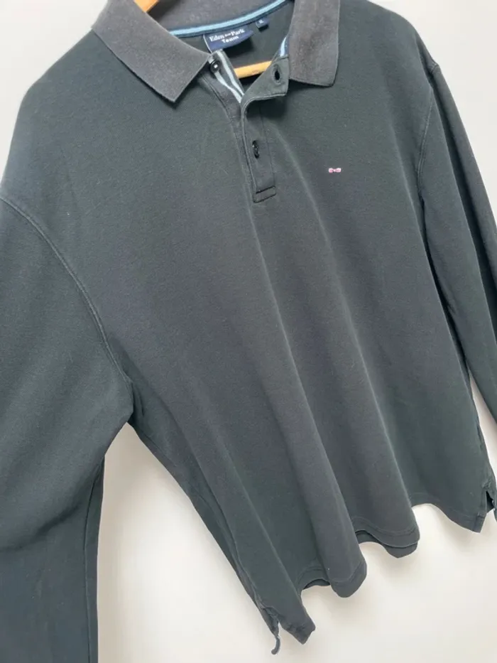 Rugby Polo Eden Park black Mens XL - photo numéro 6