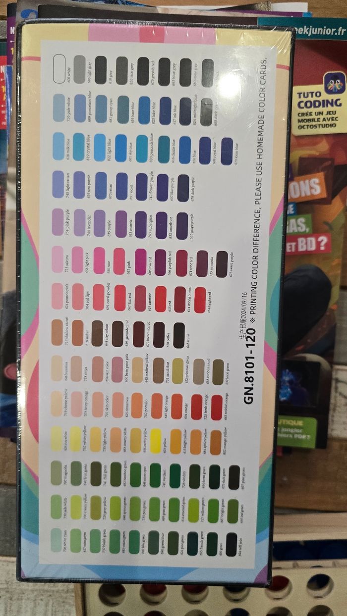 La boite Guangna de 120 feutres acryliques - photo numéro 2