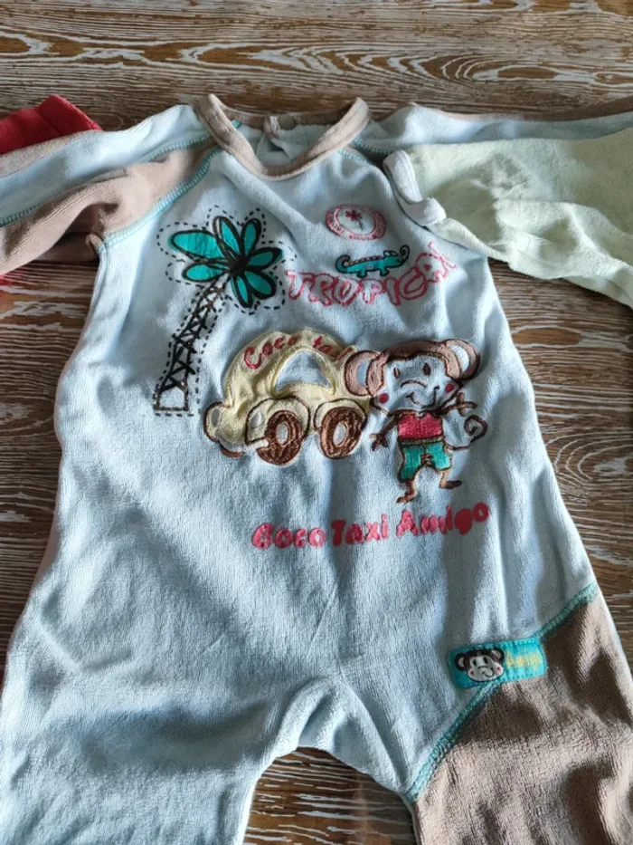 đ lots de 3 pyjamas 3 mois đ - photo numĂ©ro 4