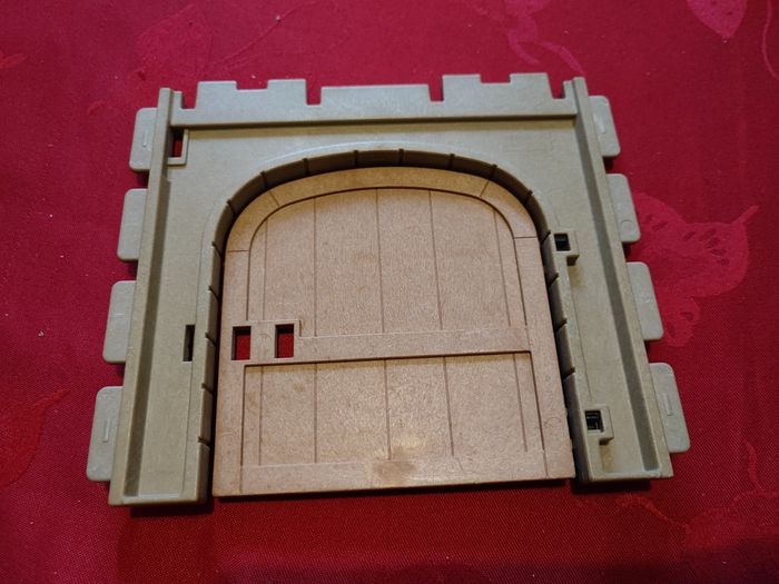 Playmobil mur porte château 🏰 vintage - photo numéro 2