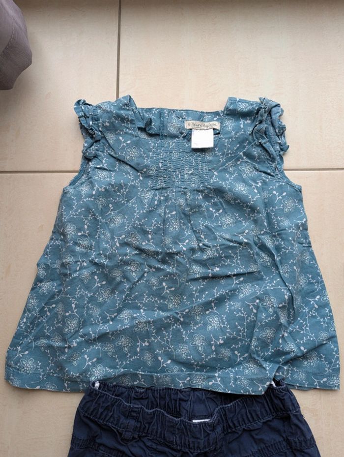 Tunique+pantalon retroussable 2 ans - photo numéro 6