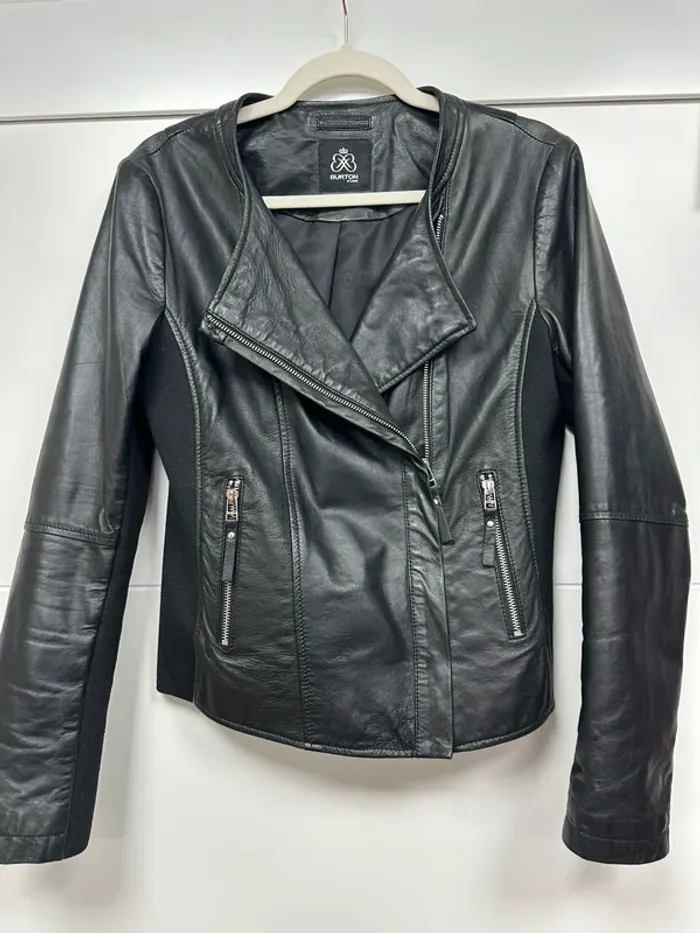 Blouson perfecto en cuir Burton - photo numéro 2