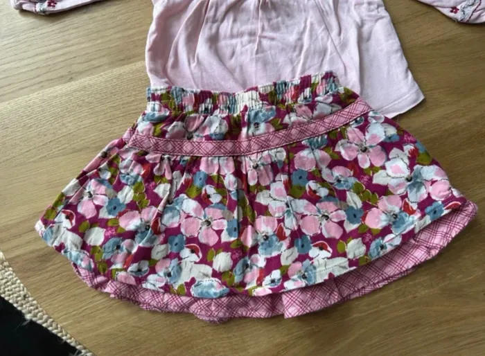 Ensemble haut et jupe fille 6 mois Kenzo kids - photo numéro 9