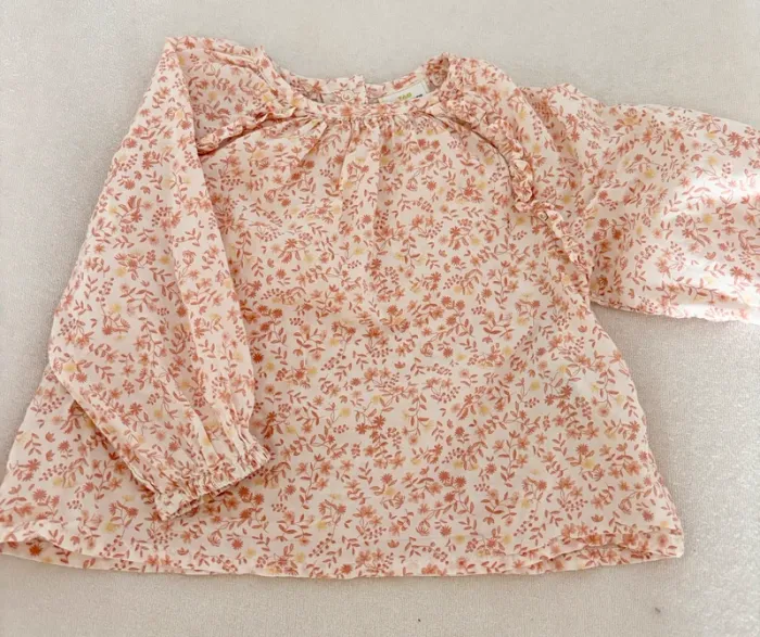 Blouse bébé fille taille 12mois