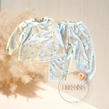 Pyjama velours mixte 2 pièces 18 mois