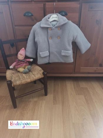 Gilet manteau jacadi 12 mois tbe