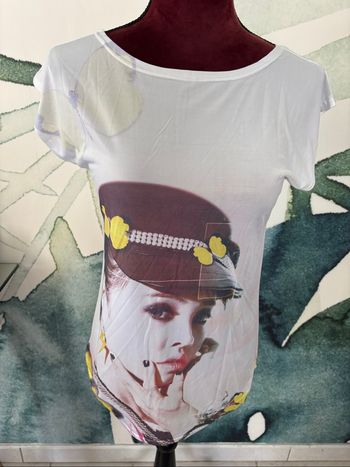 T shirt femme visage