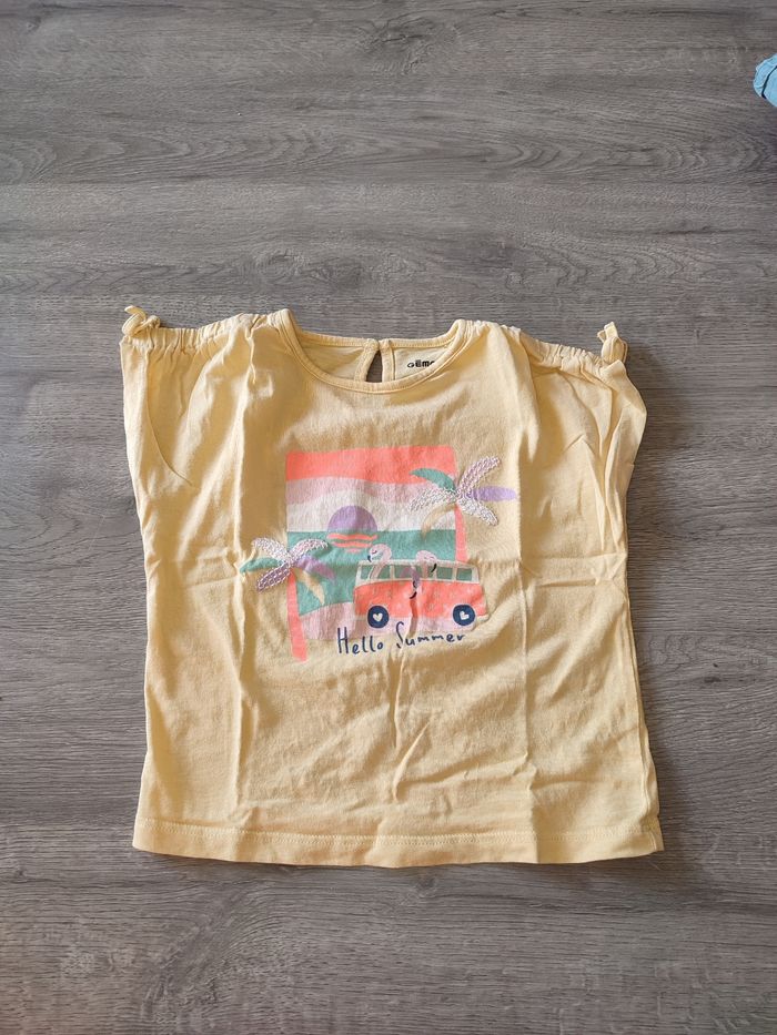 T-shirt fille 2 ans