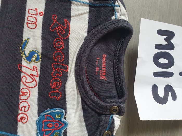 Maillot t-shirt 6mois garçon - photo numéro 2