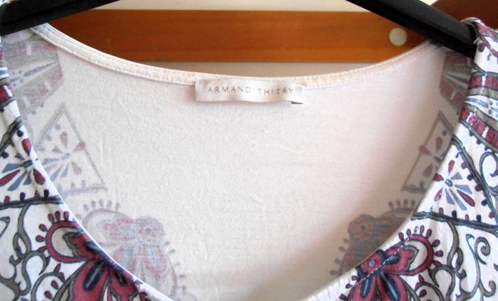 Blouse femme, Armand Thiery, taille L 40, manches courtes - photo numéro 8