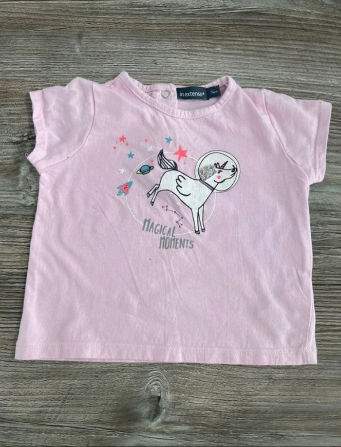 T-shirt manches courtes 9 mois