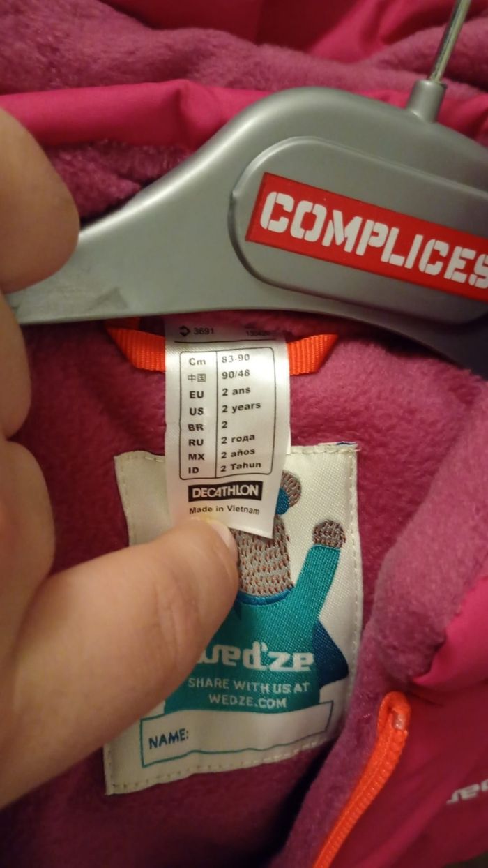 Veste de ski enfant - photo numéro 3