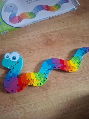 Puzzle bois alphabet 