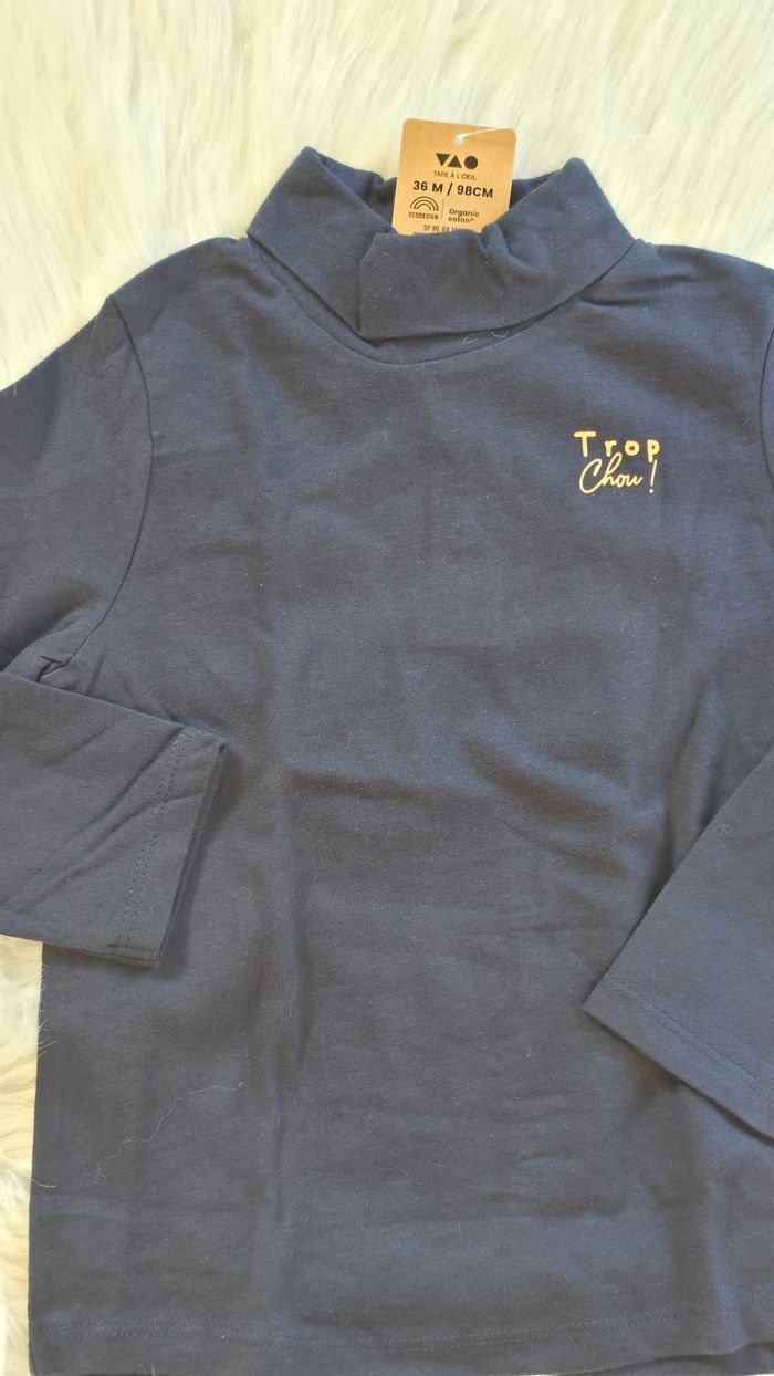 (NEUFS non portés) 🏷🏷🥰💙 superbe ensemble sous pull et pantalon doublé 36mois Garçon 💙🥰🤩 - photo numéro 5