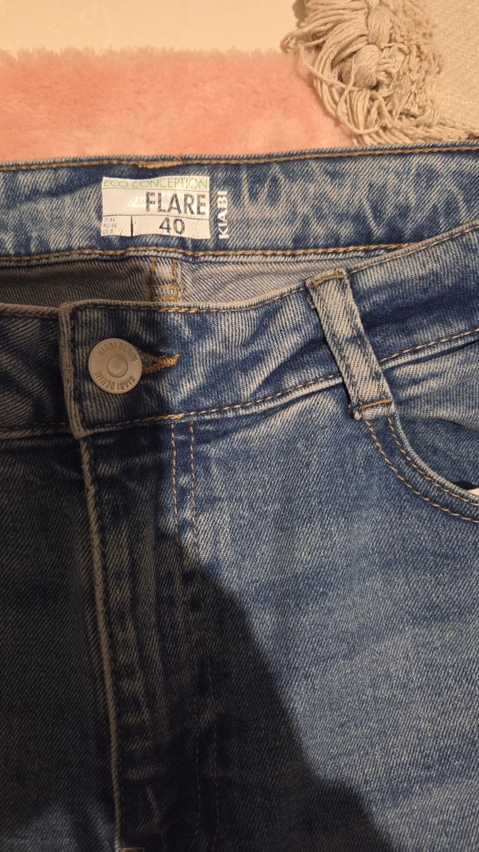 Pantalon jean flare - photo numéro 2