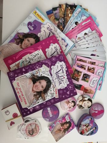 disney violetta livre, stickers, cartes et autres