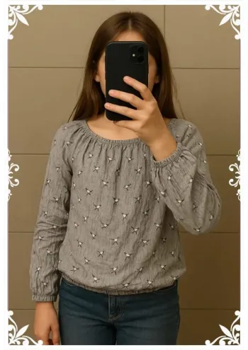 Chemise enfant fille taille 10 ans sans marque