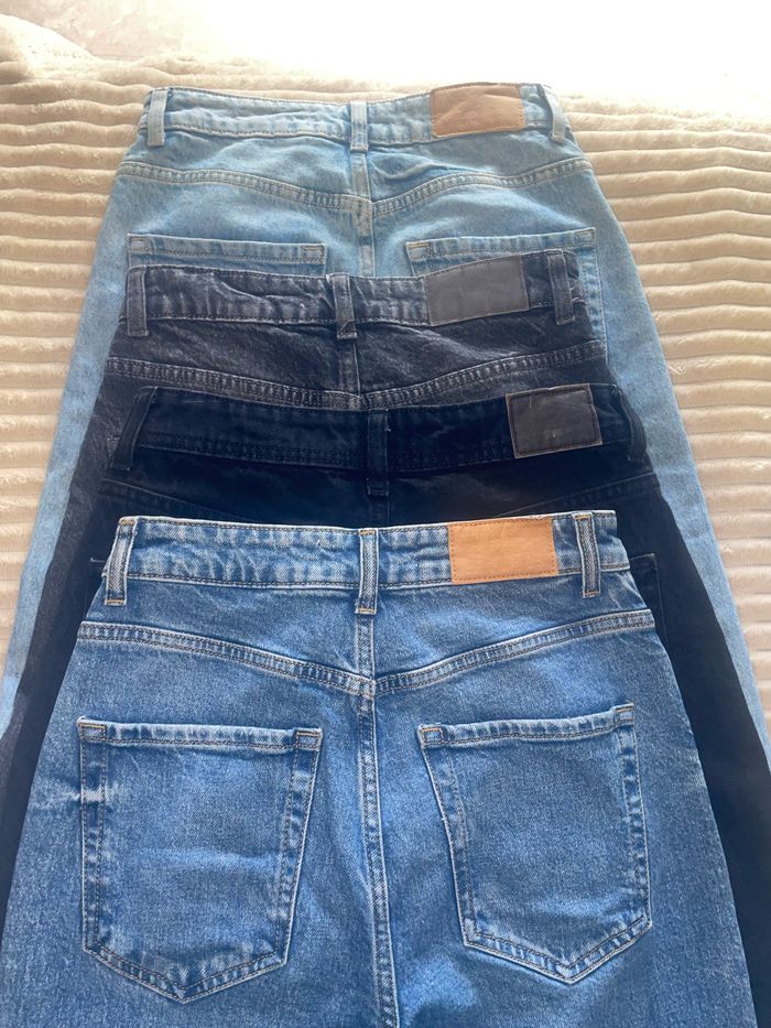 jean mom zara taille 36 - photo numéro 7