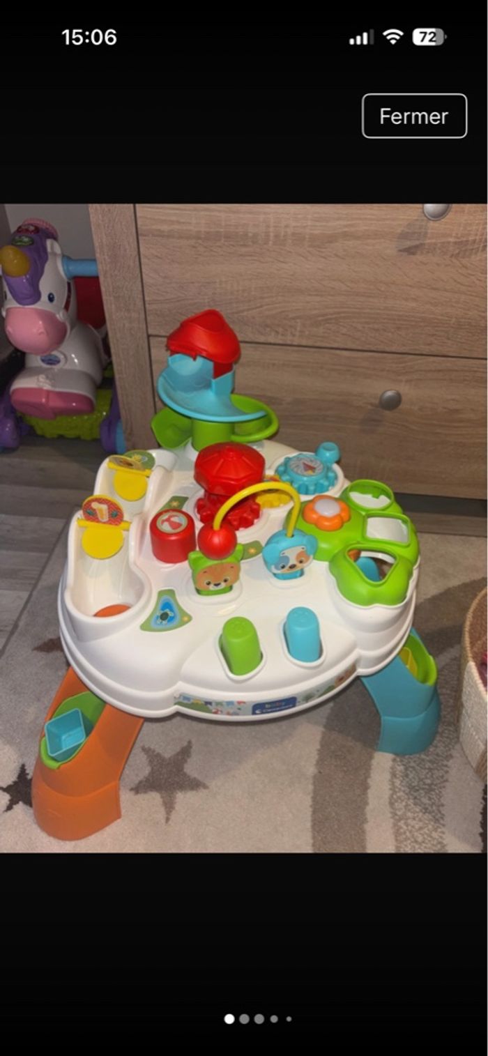 Table d’activité bébé - photo numéro 2