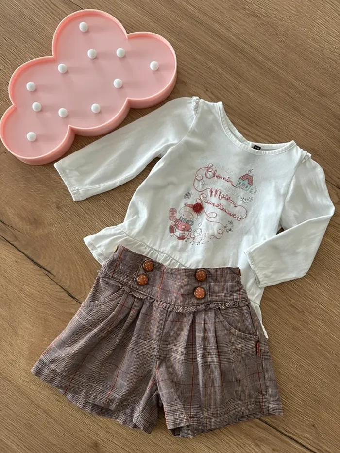 Ensemble short et t-shirt