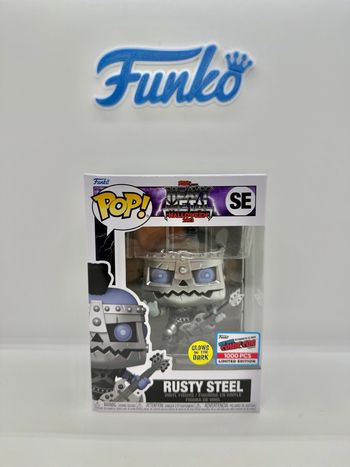 Funko Pop Heavy Metal Rusty Steel GITD Comic Con 1K Pcs 🇺🇸