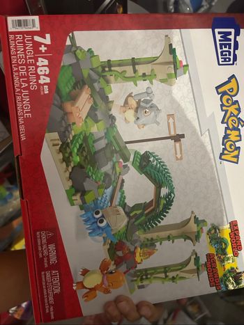 MEGA-POKÉMON-LES RUINES OUBLIÉES, COFFRET DE CONSTRUCTION 464 PIÈCES