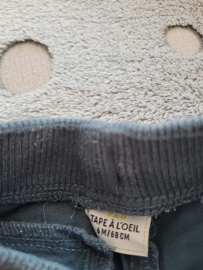 Pantalon taille élastique 6 mois - photo numéro 4
