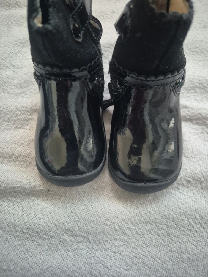 Bottines premiers pas vertbaudet taille 19 - photo numéro 5