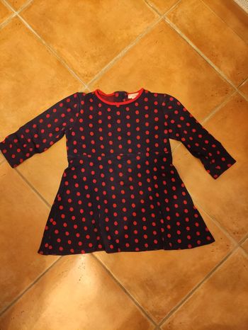 Robe courte manches longues