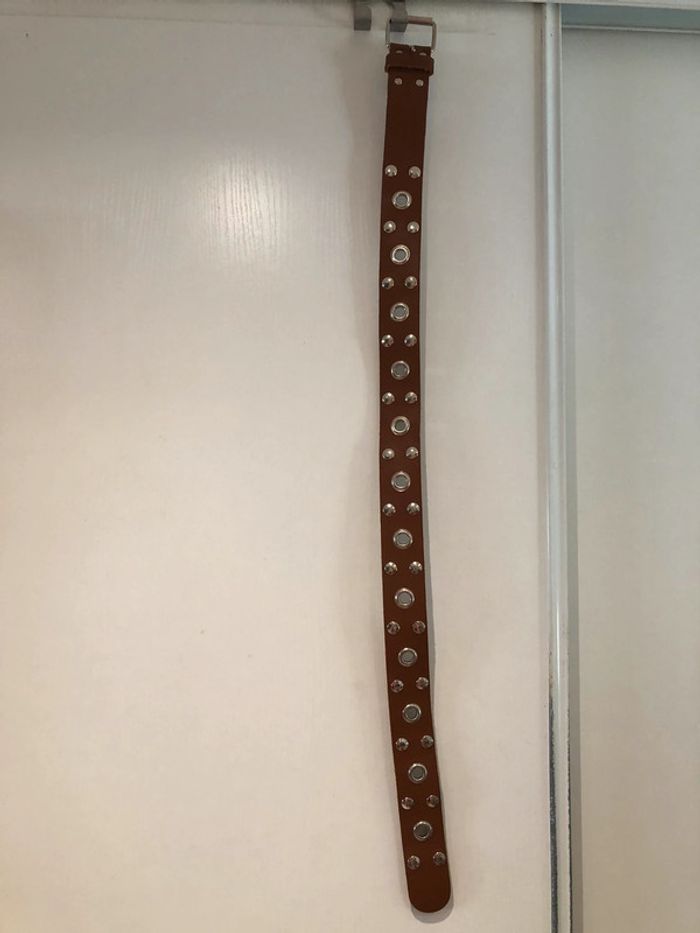 Ceinture cuir taille 30/75 Croûte de cuir  Made in - photo numéro 17