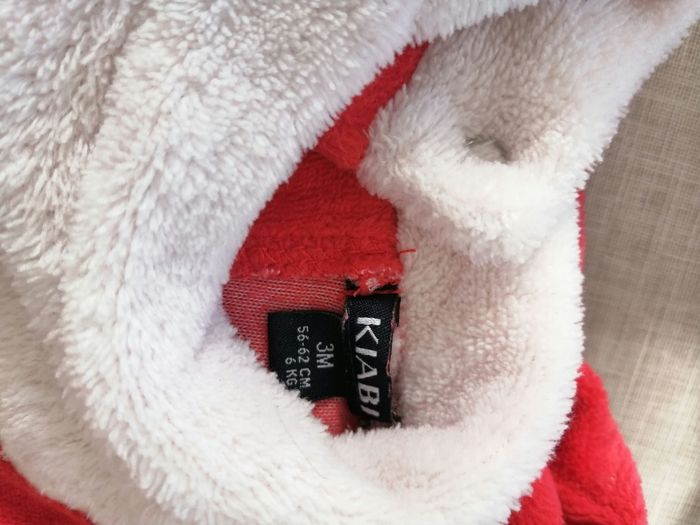 Pyjama et bonnet de Noël 3 mois - photo numéro 2