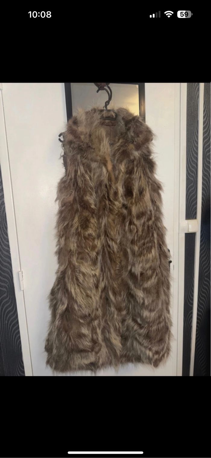 Gilet fausse fourrure - photo numéro 7