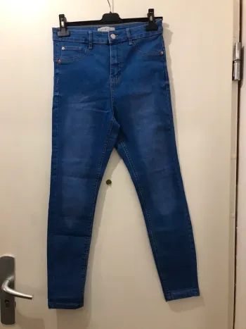 Pantalon femme Jeans marine skinny taille 40