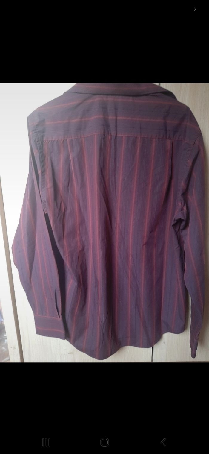 Chemise à rayures homme T.4 - photo numéro 2